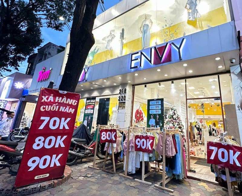 Săn sale đồng giá cùng Envy vào những dịp lễ, cuối năm