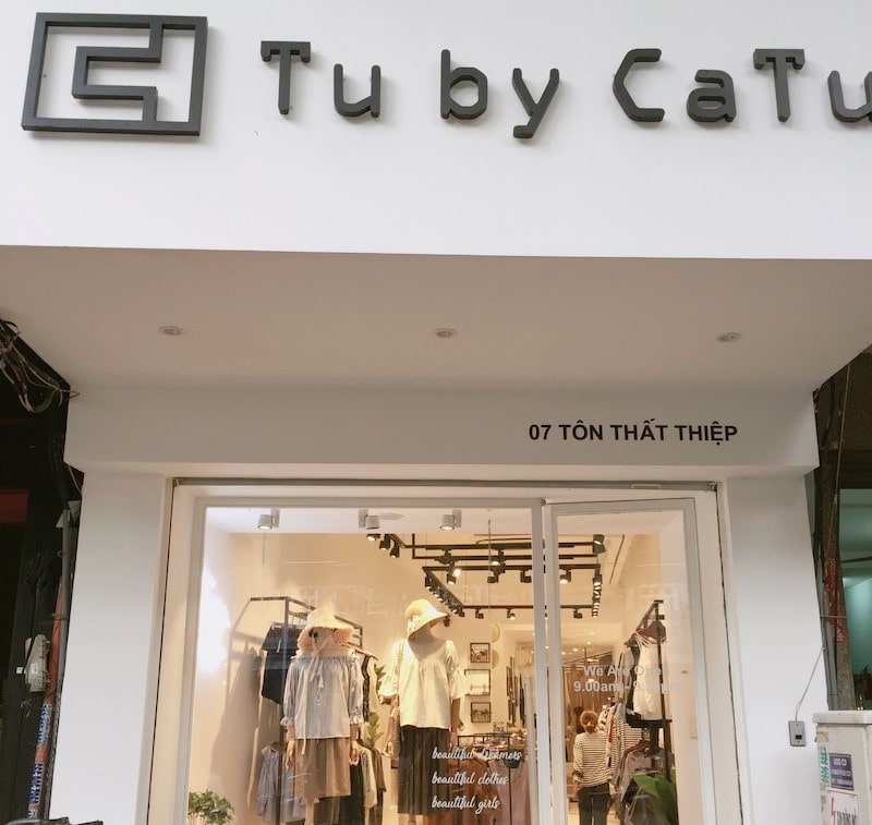 Cửa hàng thời trang nữ Tu By Catu