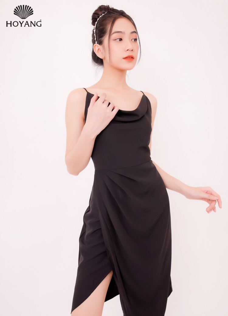 Váy đầm Nữ 2 Dây Màu đen Giá Tốt T052023  Mua tại Lazadavn