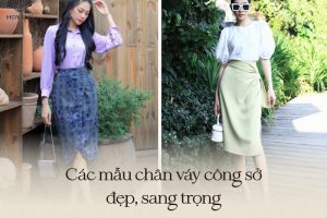 Tổng hợp các mẫu chân váy công sở đẹp hợp thời trang