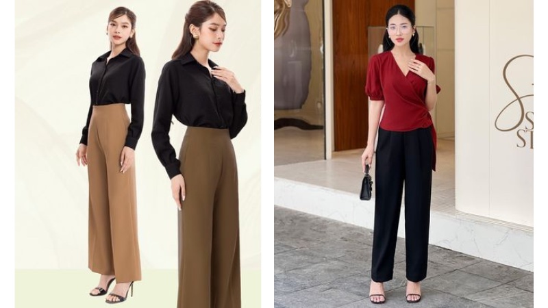 Phong cách trưởng thành và chỉnh chu của mẫu quần tây nữ tại K&K Fashion