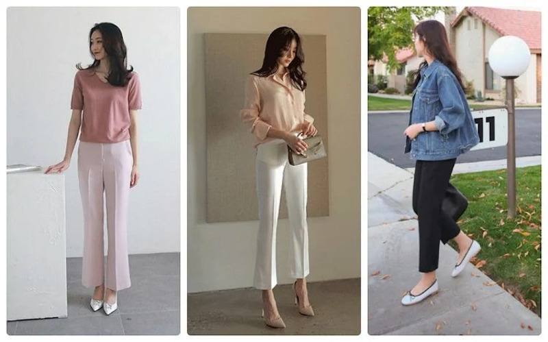 Mẫu quần tây nữ thiết kế tại nhà MM Outfit