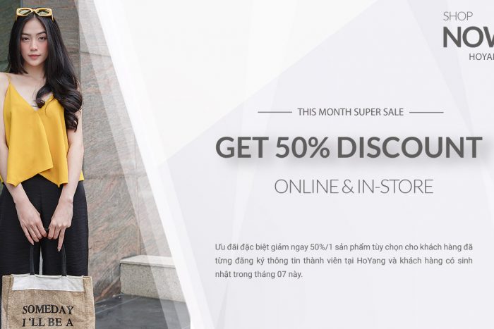 Ưu Đãi Khủng Tháng 07 – Giảm Ngay 50%