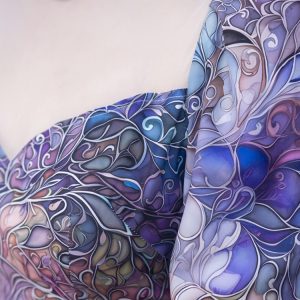 áo dài họa tiết