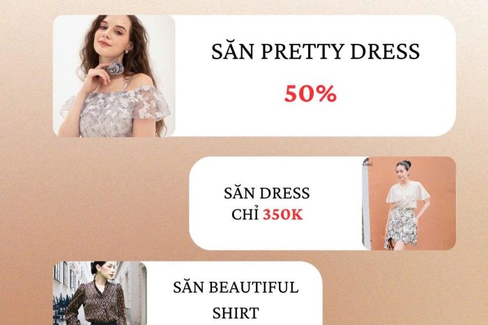HOYANG Fashion gửi tặng phái đẹp ưu đãi hấp dẫn nhân dịp 20/10 thời trang